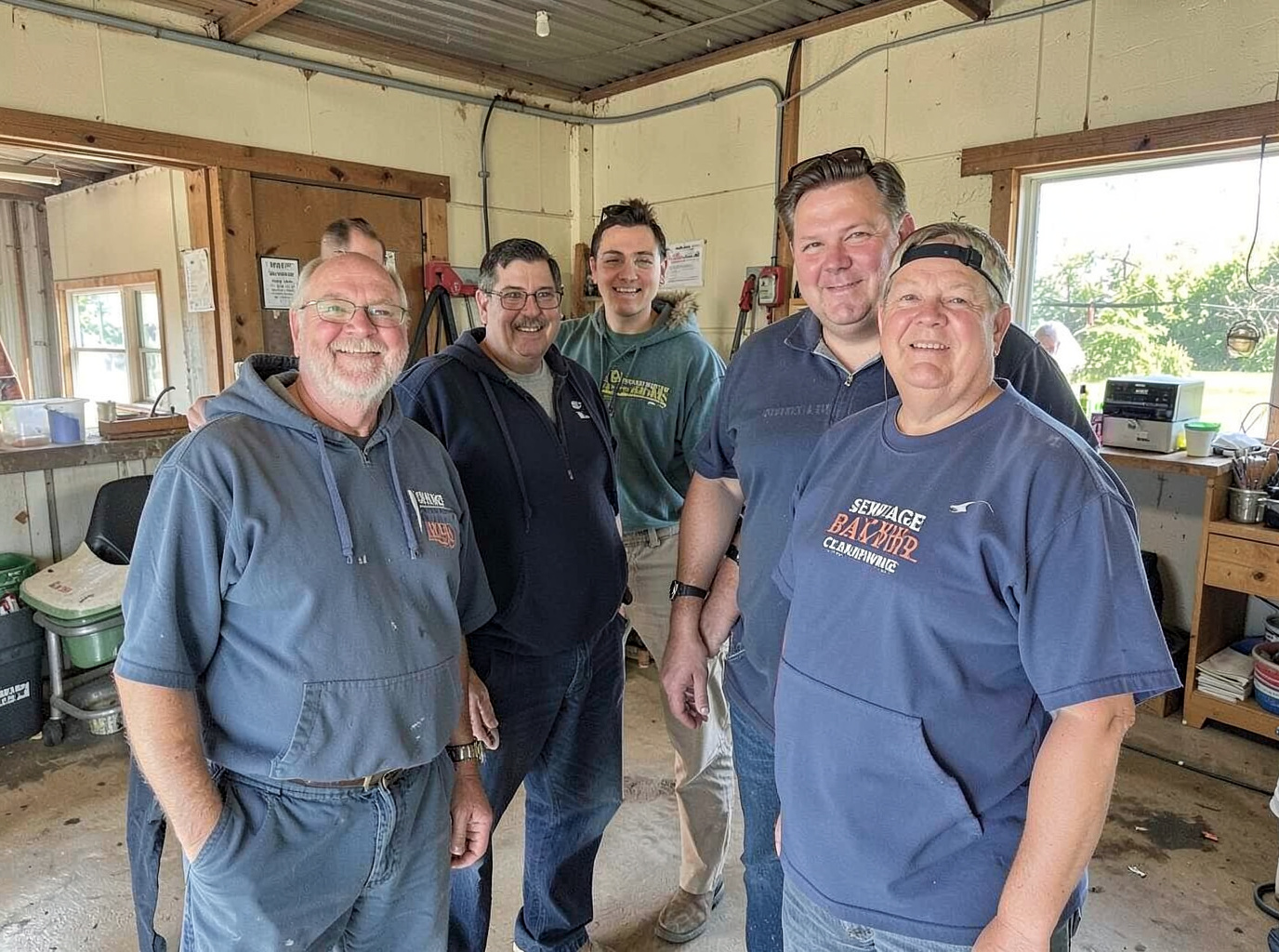 The Hattiesburg Sewage Cleanup Pros team at work in Hattiesburg