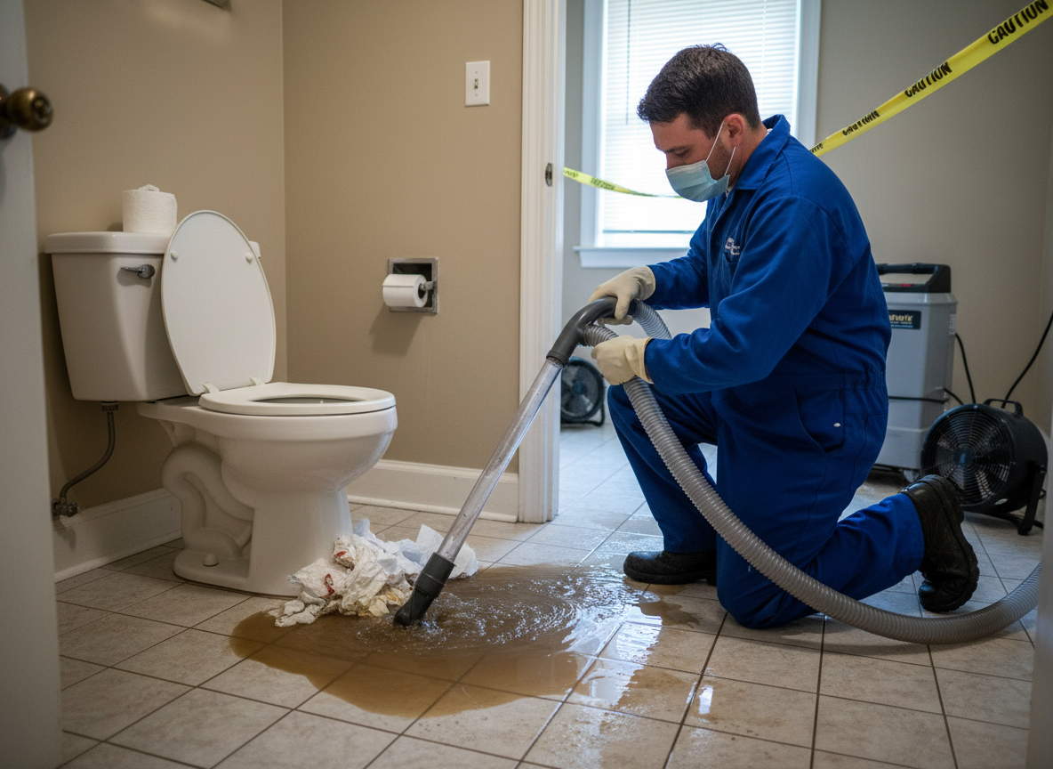 Sewage Backup Cleanup in Oak Grove, MS